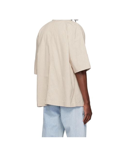Entire studios White Ojai Shirt for men