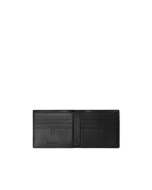 Burberry Gray B-Shield Bifold Wallet for men