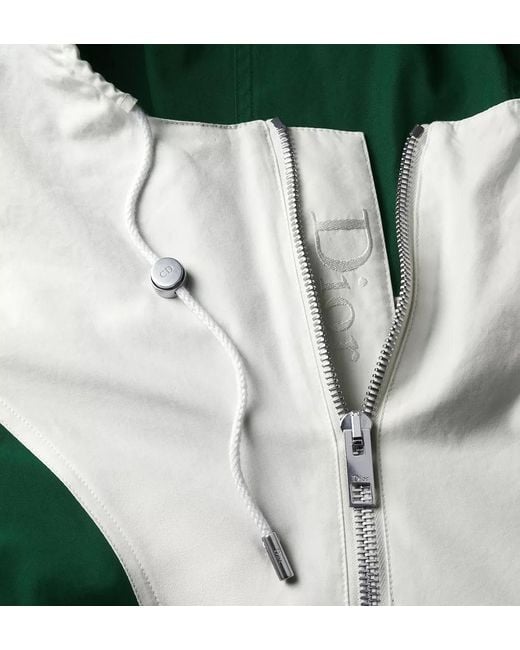 Dior Green Hooded Jacket for men