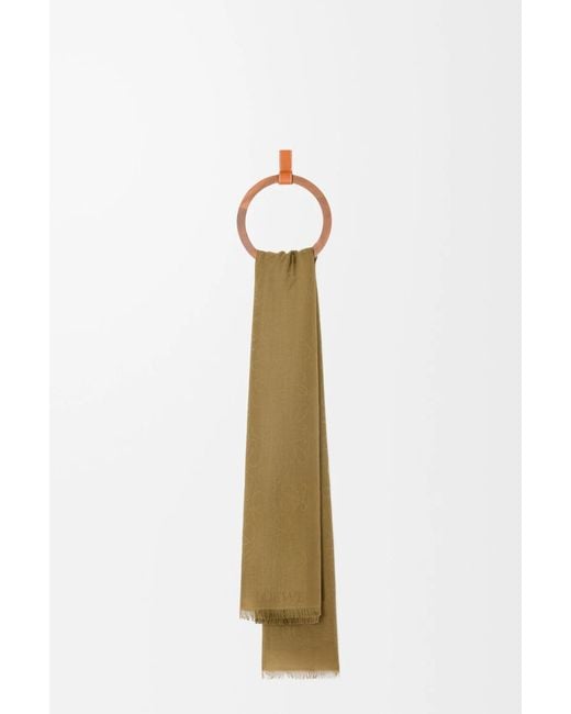 Loewe Green Scarf