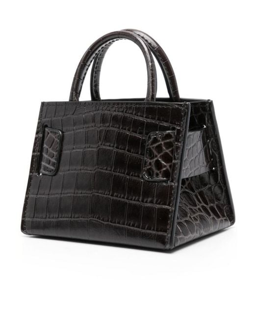 Boyy Black Double Handle Shoulder Bag