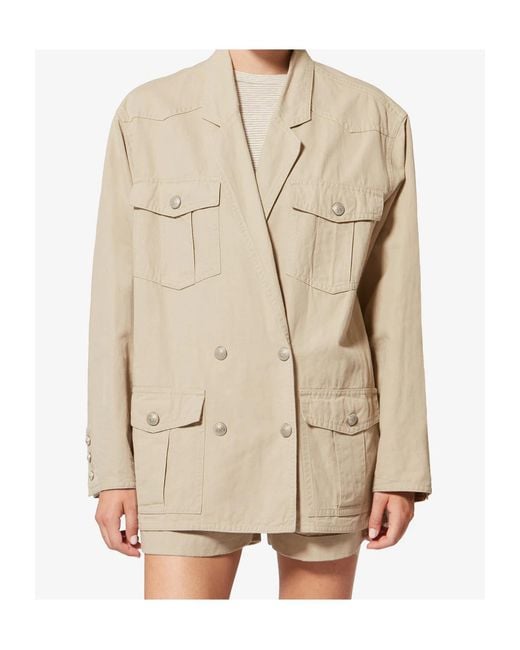 Isabel Marant Natural Nevala Jacket