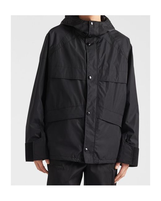 Prada Blue Technical Fabric Jacket for men
