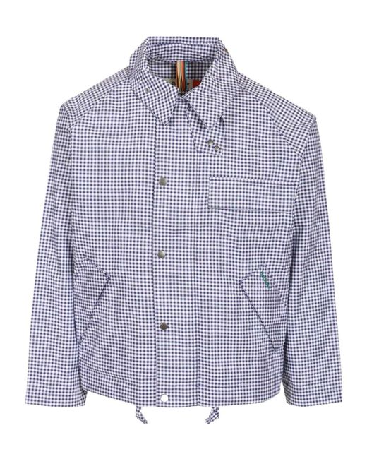 Barbour Purple X Paul Smith Transport Casual Jacket for men