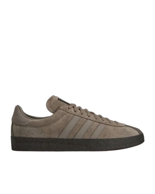 Adidas Brown Originals Mendacino Spzl Lace-Up Sneakers for men
