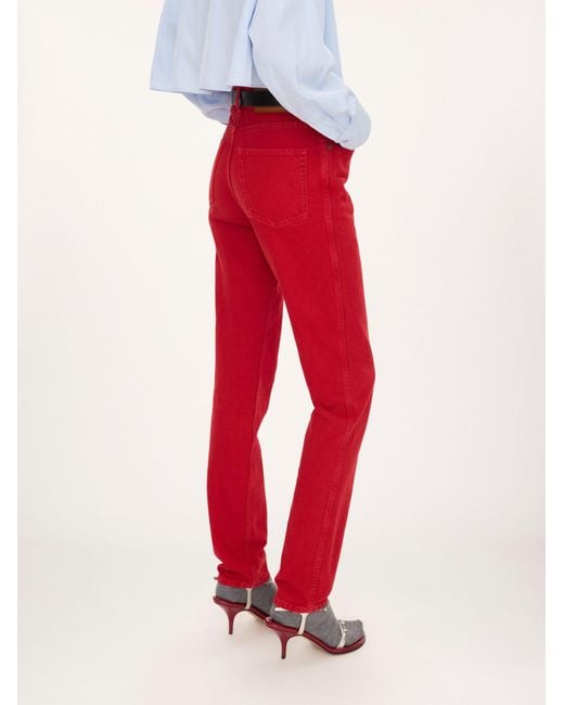 Chloé Tapered-Leg Jeans