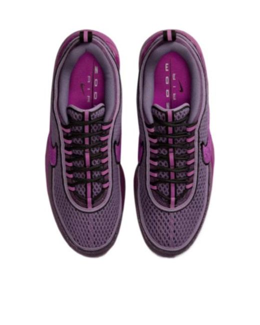 Nike Purple Air Zoom Spiridon Low-Top Sneakers for men