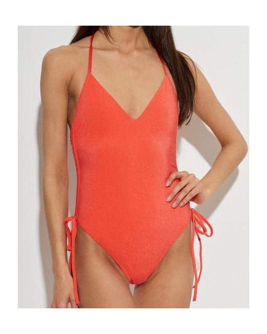 Balmain Red One-Piece