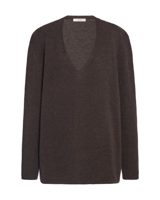 The Row Brown Purin Sweater