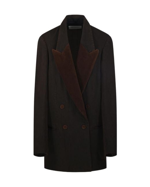 Dries Van Noten Black Blink Jacket