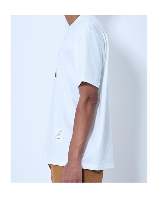 Junya Watanabe Blue Short Sleeve Graphic Print T-Shirt for men