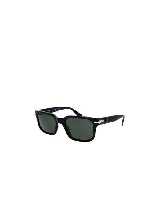 Persol Green Rectangle Frame Sunglasses for men