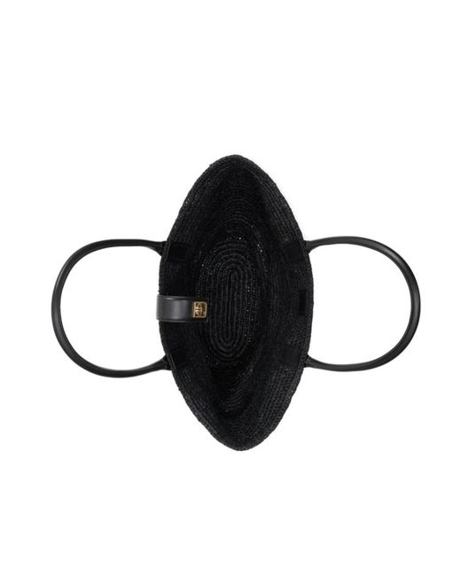 Anine Bing Black Lou Tote Bag