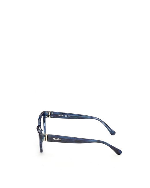 Max Mara White Cat-Eye Glasses