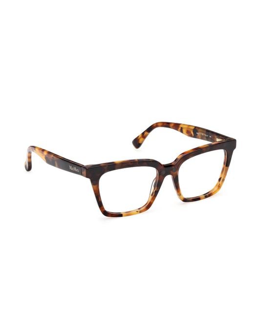 Max Mara White Rectangular Frame