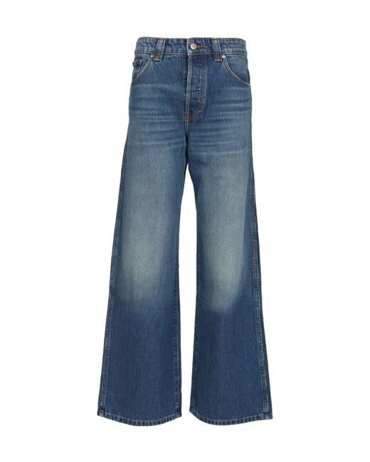 Khaite Blue Winslow Jeans