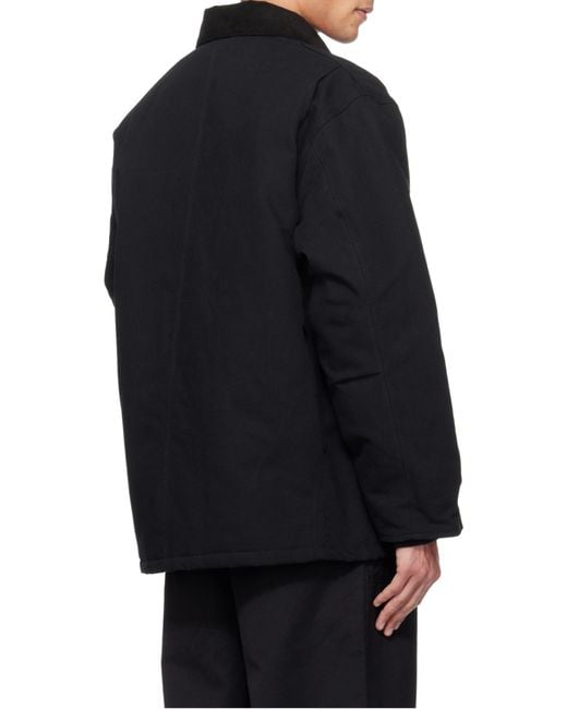 Carhartt Black Long-Sleeved Collared Jacket for men