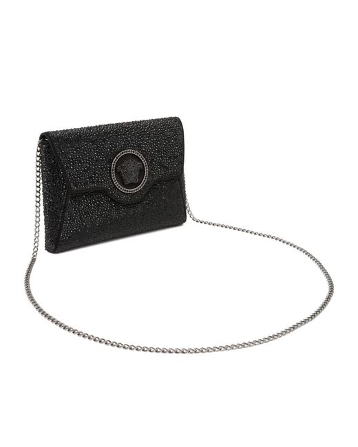 Versace Black Chain Shoulder Bag