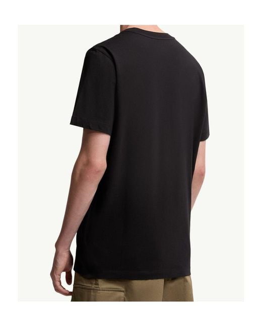 Moncler Black Logo Patch Three Pack Of T-Shirts for men