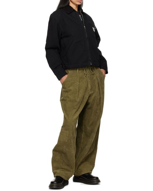 Carhartt Black Og Detroit Zip-Up Jacket