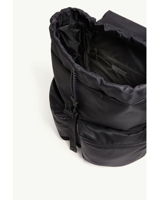 Moncler Black Kenton Drill Backpack for men