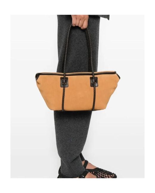 Hereu White Woven Shoulder Strap Shoulder Bag