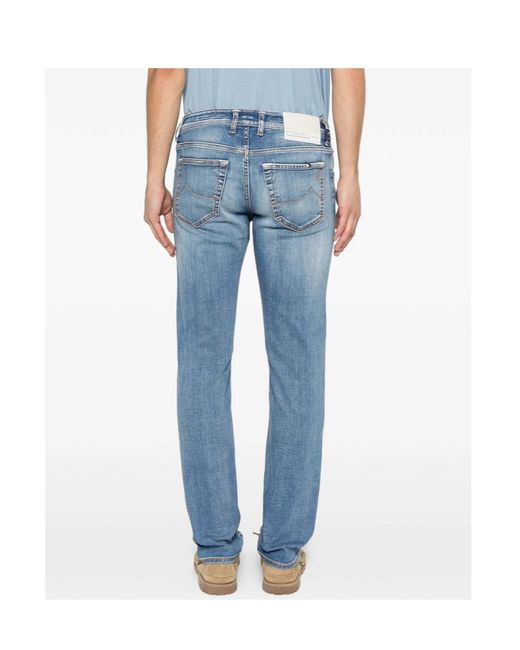 Jacob Cohen Blue Nick Slim Jeans for men