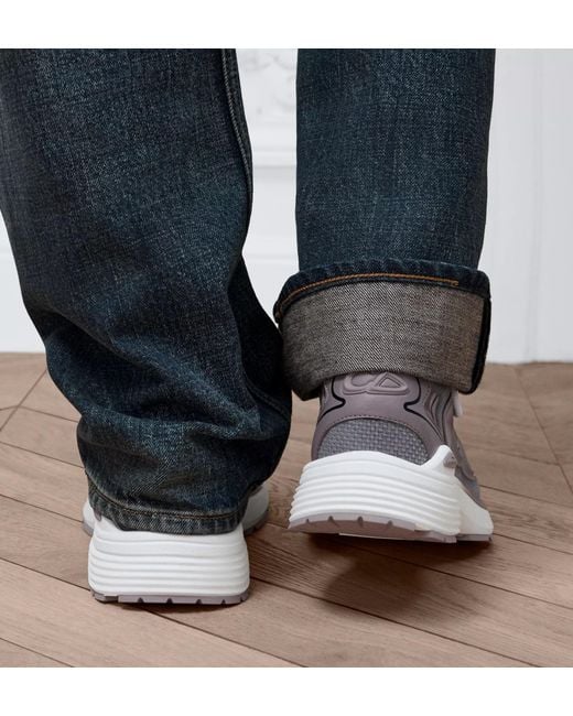Dior Blue B30Countdown Tech Sneaker for men