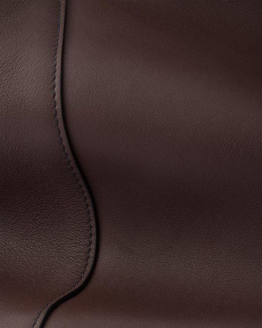 Prada Brown Large Leather Tote Bag