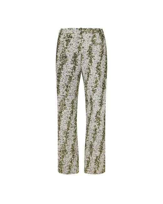Bottega Veneta Gray Casual Straight Pants for men
