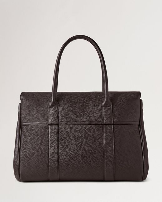 Mulberry Black Bayswater Twist-Lock Tote Bag