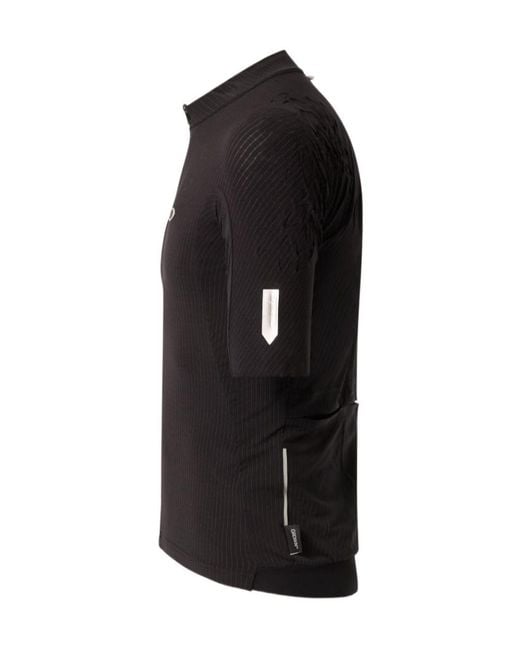 Oakley Black Gridskin Pinstripe Top for men