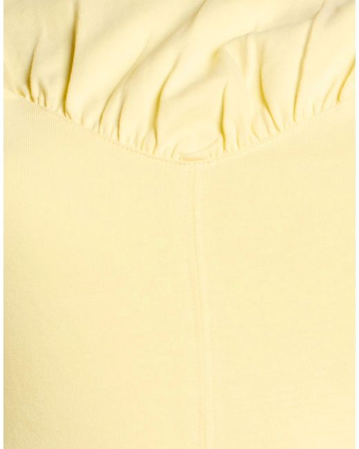 Isabel Marant Yellow Solid Color T-Shirts