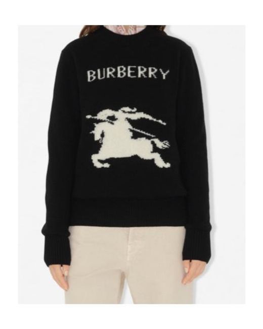 Burberry Black Luxurious Wool And Cashmere Blend