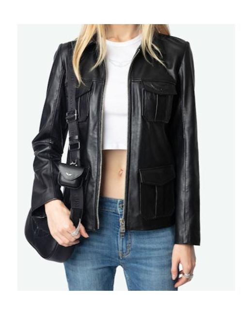 Zadig & Voltaire Black Lienna Jacket
