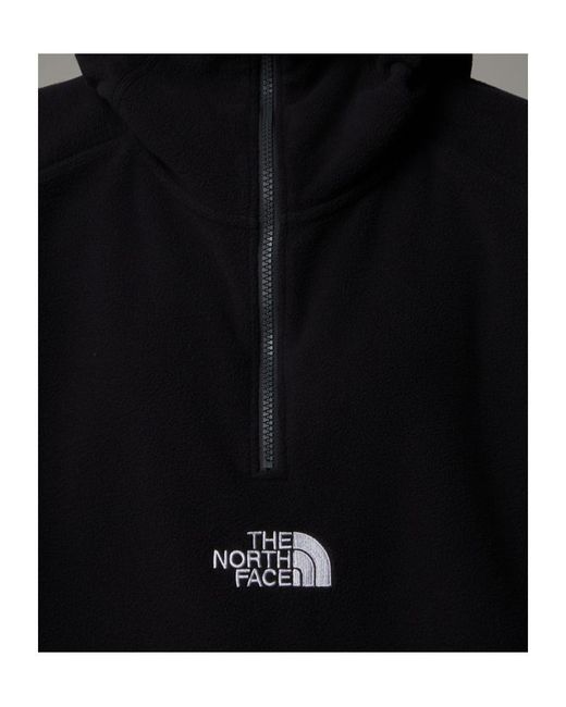 The North Face Black Shearling Hooded Jacket for men