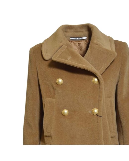 Tagliatore Green Blanche Double Breasted Coat