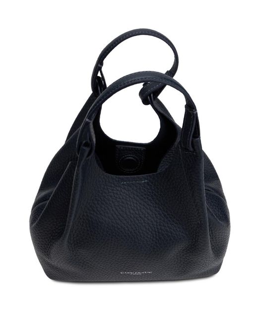 Gianni Chiarini Black Dual-Handle Shoulder Bag