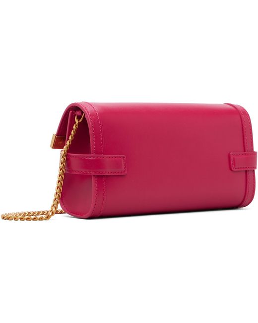 Balmain Pink B Buzz 23 Clutch Bag
