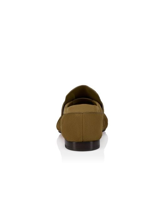 Christian Louboutin Brown Mocallista Loafer
