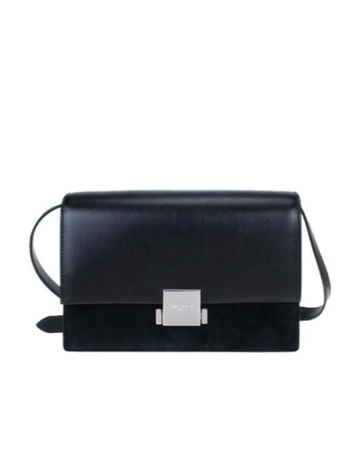 Saint Laurent Blue Logo Shoulder Bag