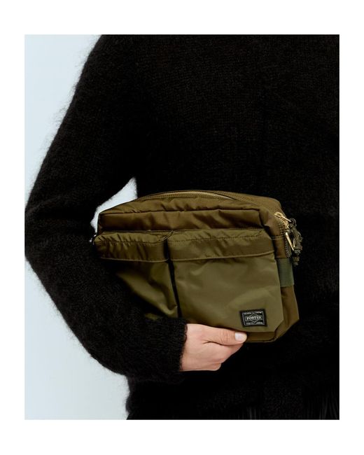 Porter-Yoshida and Co Green Messenger Bag