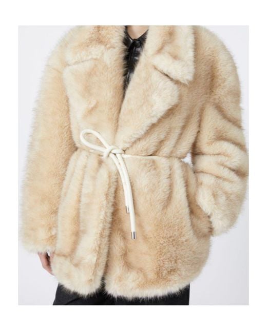 Sportmax Natural Belted Heavy Jacket