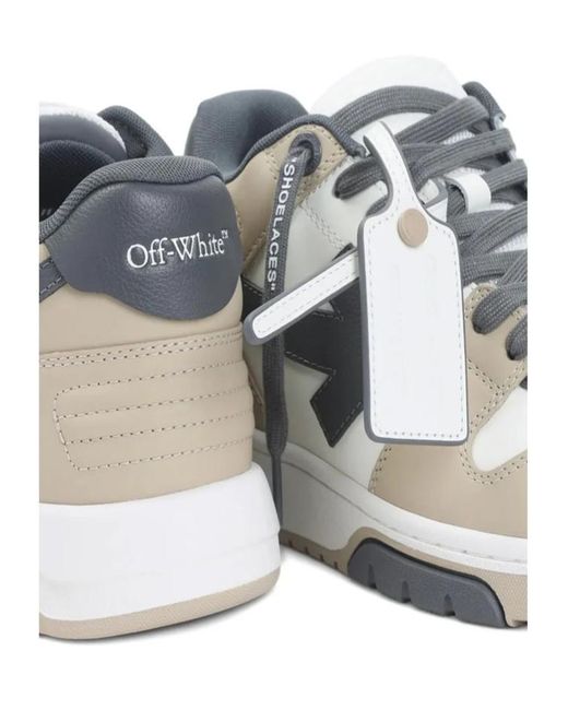 Off-White c/o Virgil Abloh White Out Of Office Lace-Up Sneakers for men