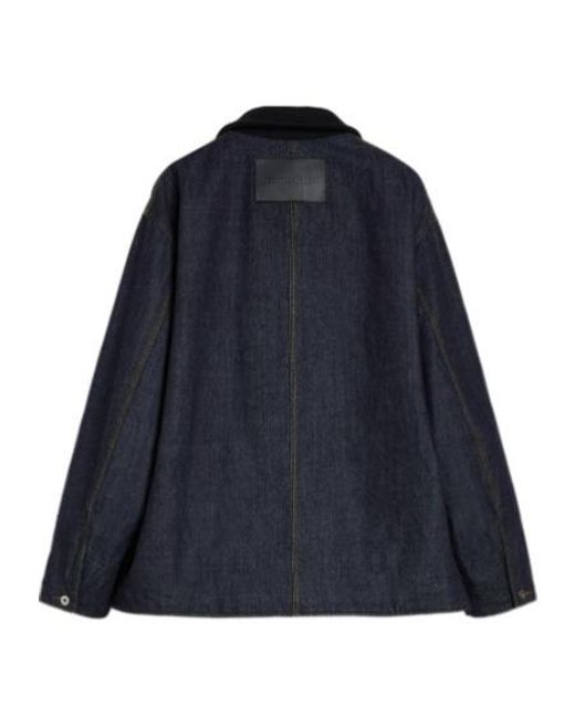 Jil Sander Blue Denim Jacket for men