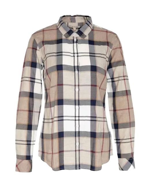 Barbour White Long Sleeve Shirt