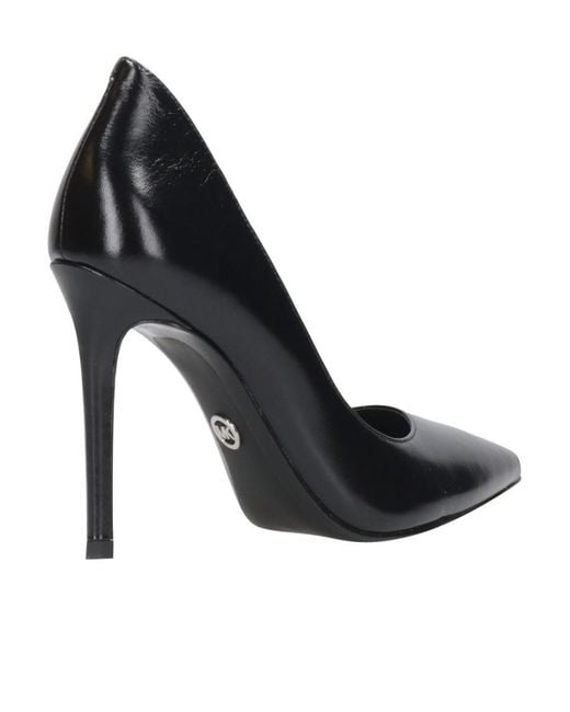 Michael Kors Black Michael Pointed Toe Slip On Pumps