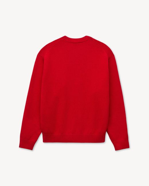 KENZO Red Paris Emblem' Jumper for men