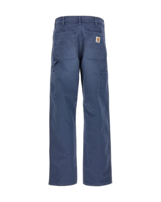 Carhartt Blue Single Knee Pants for men