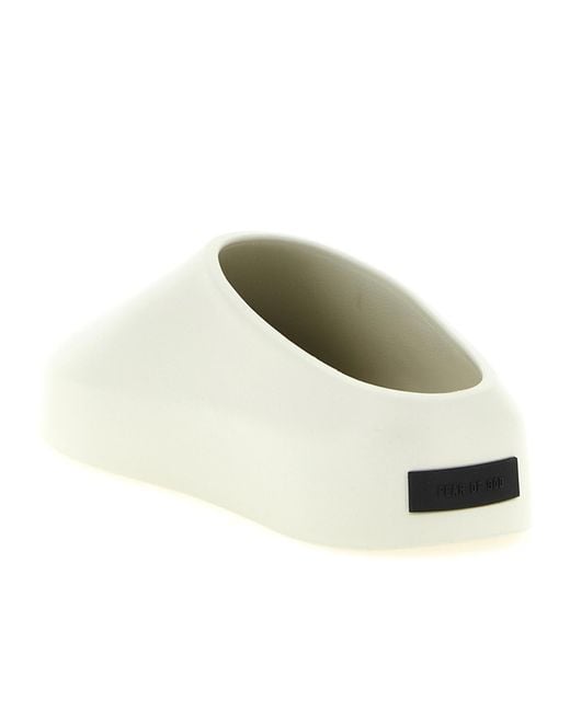 Fear Of God White The California 2.0 Clogs for men